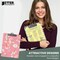 Better Office Products Fashion Wooden Clipboard, A4 Ltr Size, 125in x 9in Low Profile Clip W/Retractable Hanging Tab, 2PK 45042 - alternate 3